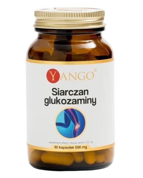 YANGO Solfato di glucosamina (90 capsule) – Yango confezione