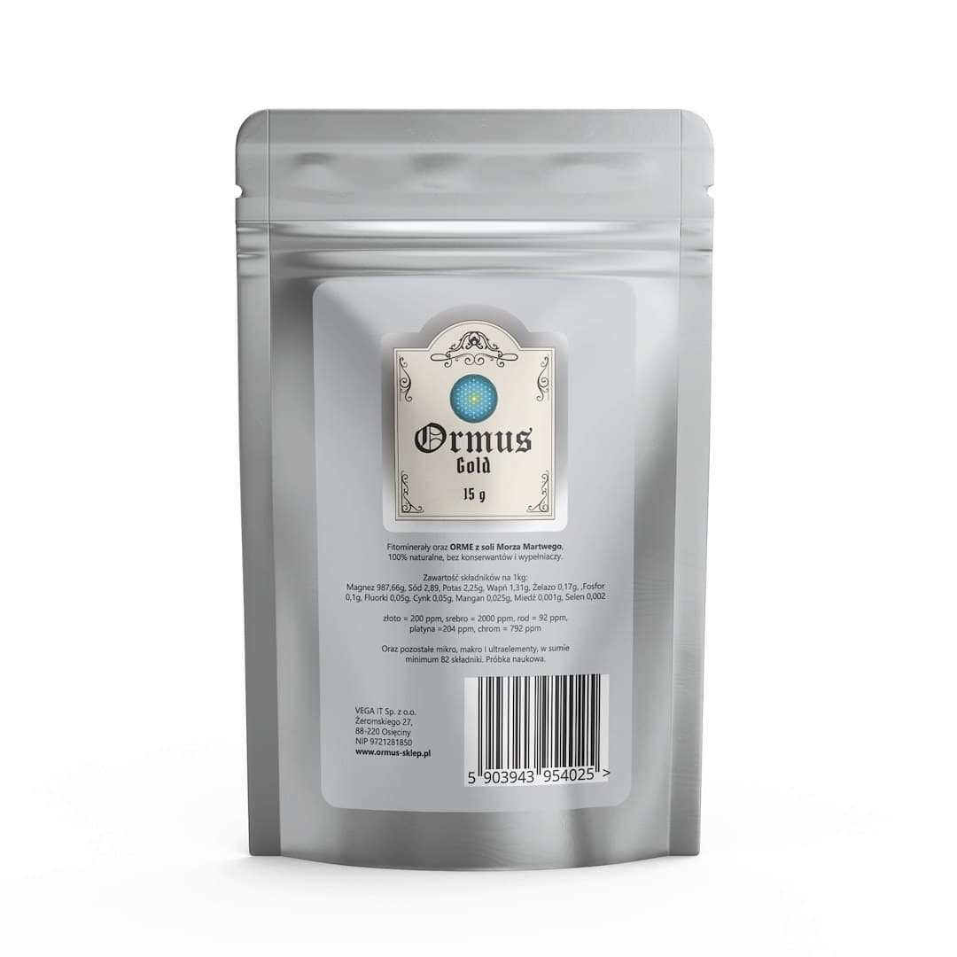 Ormus - Polvere Minerale d'Oro – Ormus confezione