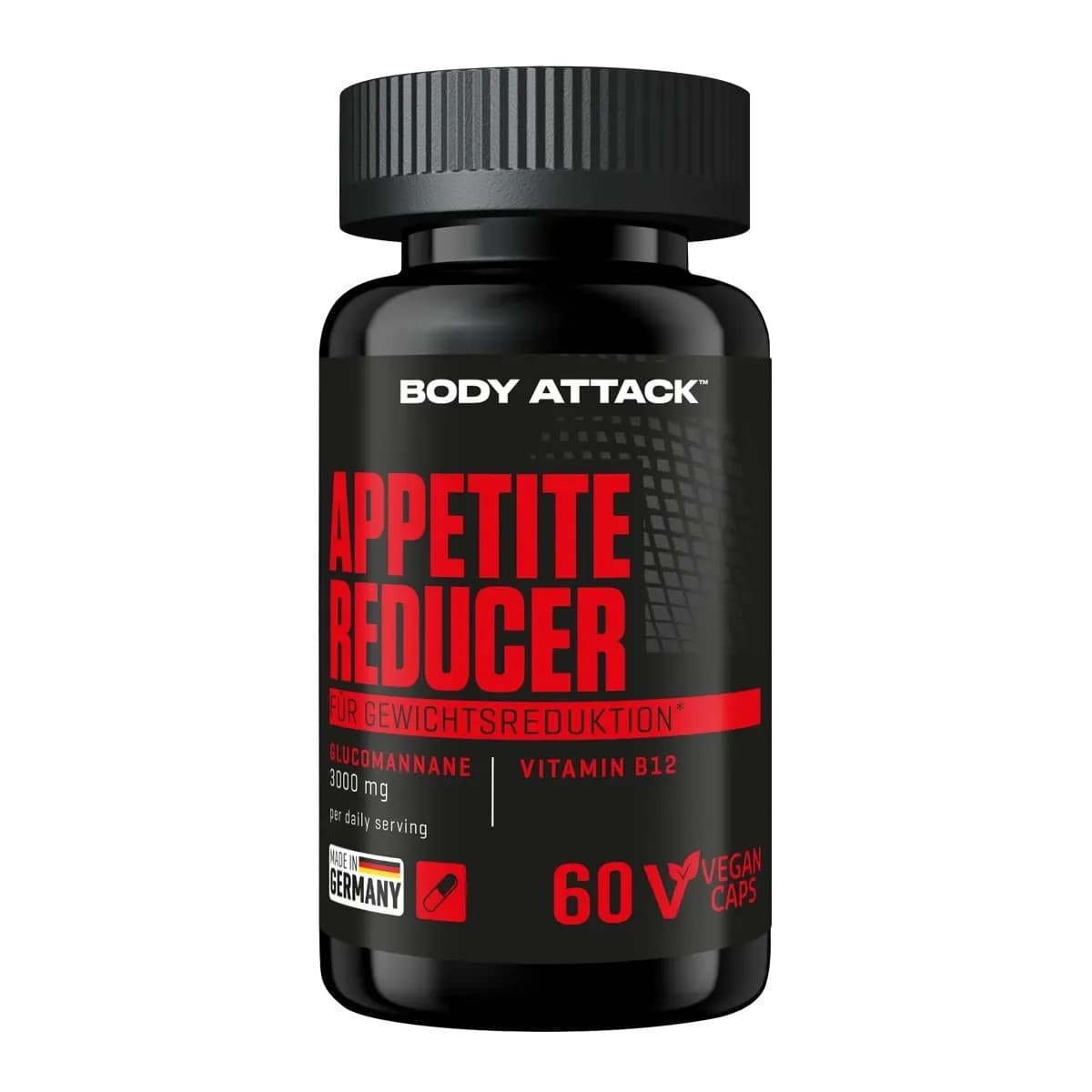 Body Attack Appetite Reducer - 60 Caps – empaque