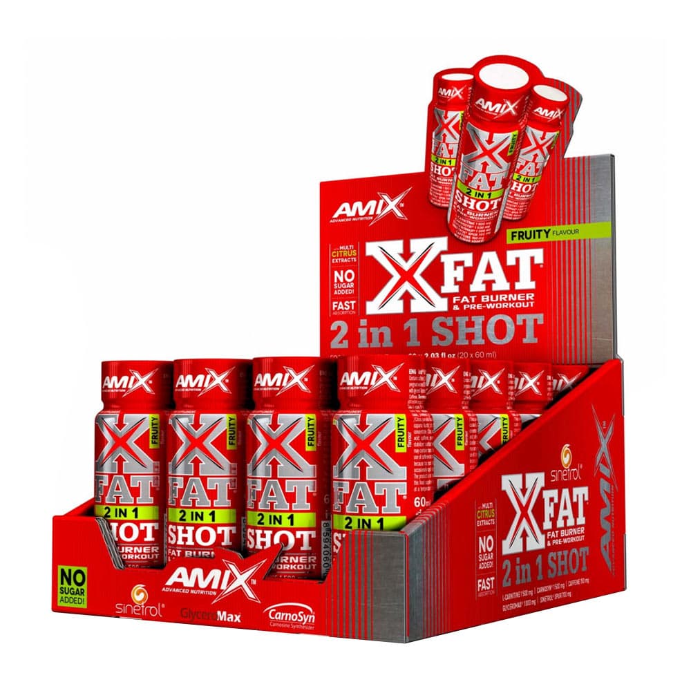 Amix - X Fat Fat Burner Pre-Workout Capsules 120 pcs – Amix packaging