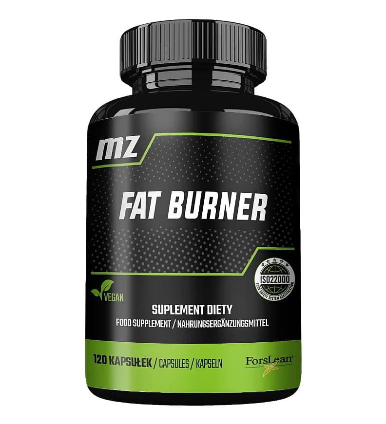 MZ - Cafeïne, groene thee-extract en epigallocatechinegallaat - 120 capsules – verpakking
