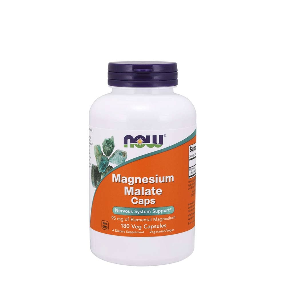 NOW Foods - Magnesium Malate – NOW Foods opakowanie