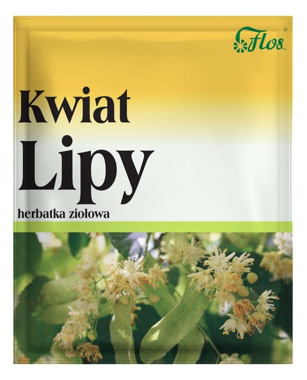 Flos - Linden Flower (Kwiat lipy) suszony, 100 g – Flos packaging