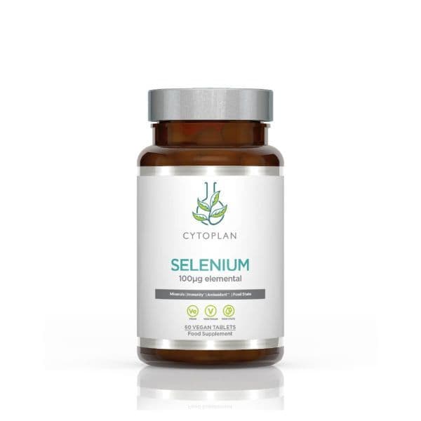 Cytoplan Selenium - 100 mcg - 60 Vegan Tablets – Cytoplan packaging