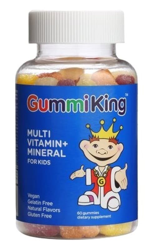 Gummiking - Multi Vitamin + Mineral For Kids - 60 Gummies – Gummiking packaging