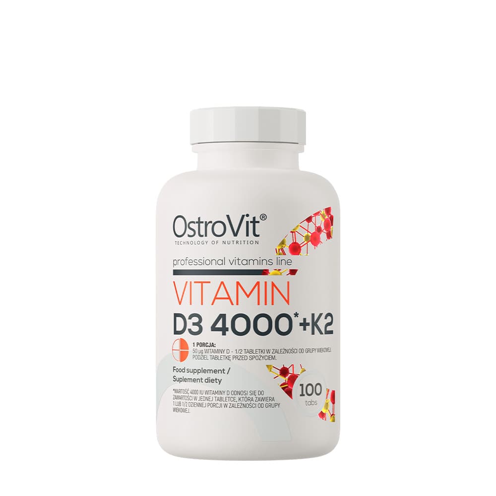 OstroVit - Vitamin D3 4000 + K2 – OstroVit emballage