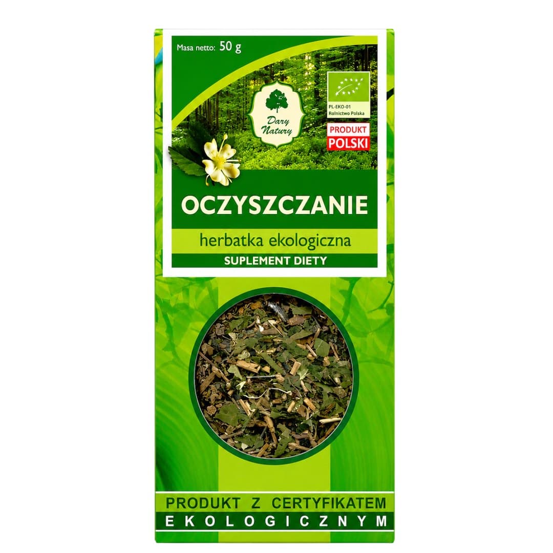 Dary Natury - Tè alle erbe detox biologico – Dary Natury confezione