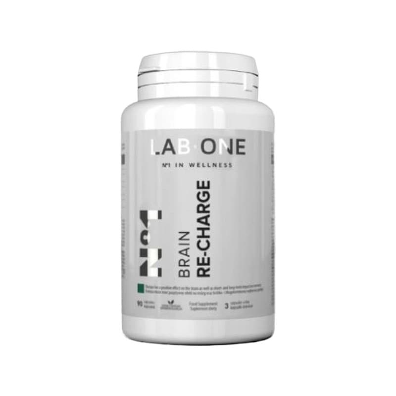 LAB ONE - Brain RE-CHARGE Capsules 90 - 90 caps