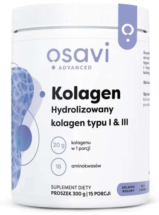 Osavi Type I & III Collagen Complex - 300g, 30 giorni – Osavi packaging