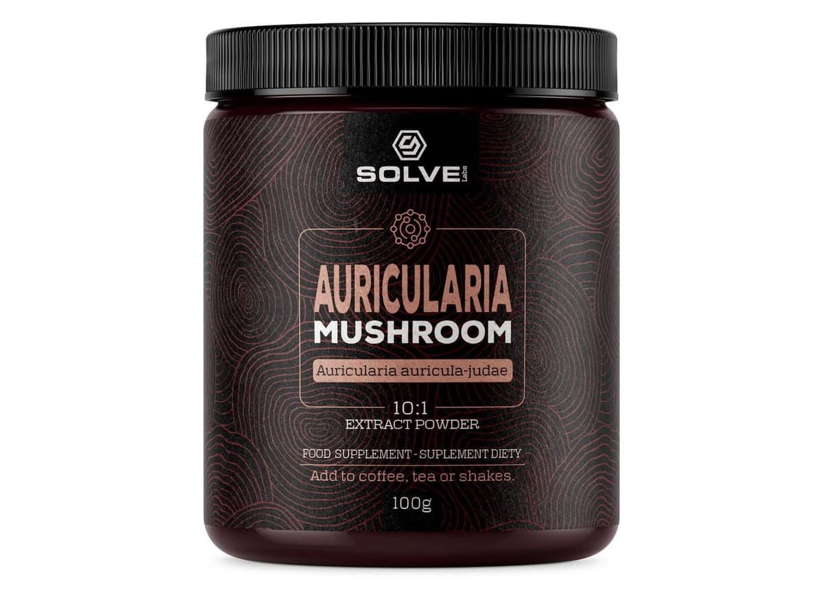 SOLVE Labs - Setas Auricularia - Apoyo inmunológico – SOLVE Labs empaque