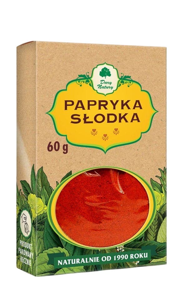 Dary Natury - Paprika – Dary Natury förpackning