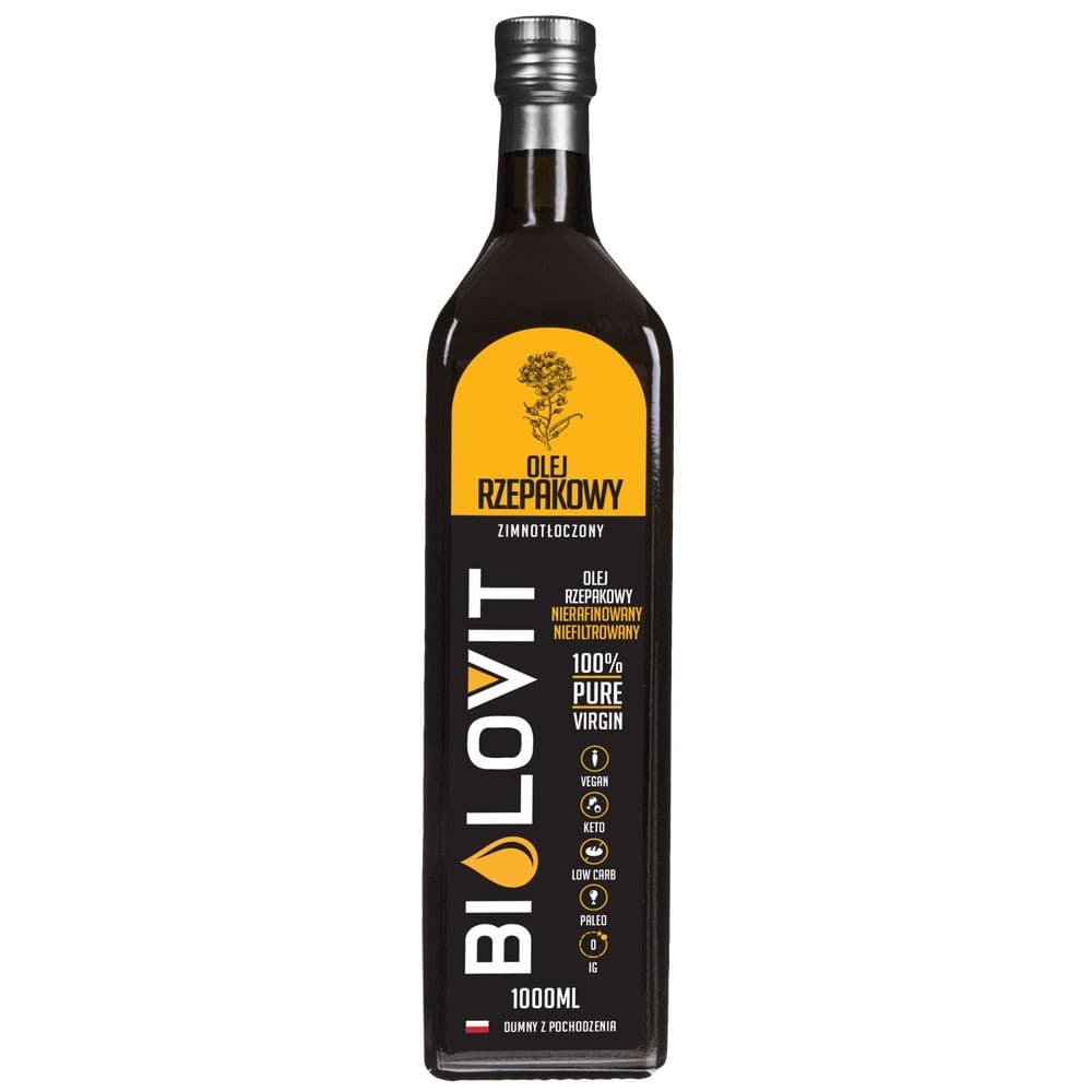 Biolovit - Koudgeperste Raapzaadolie – Biolovit verpakking