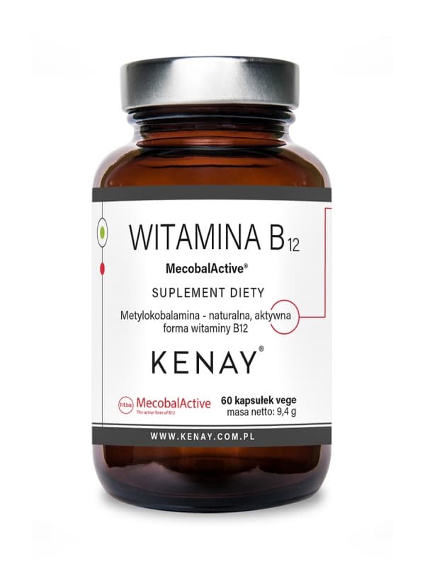 Kenay - Vitamin B12 Mecobalactive – förpackning