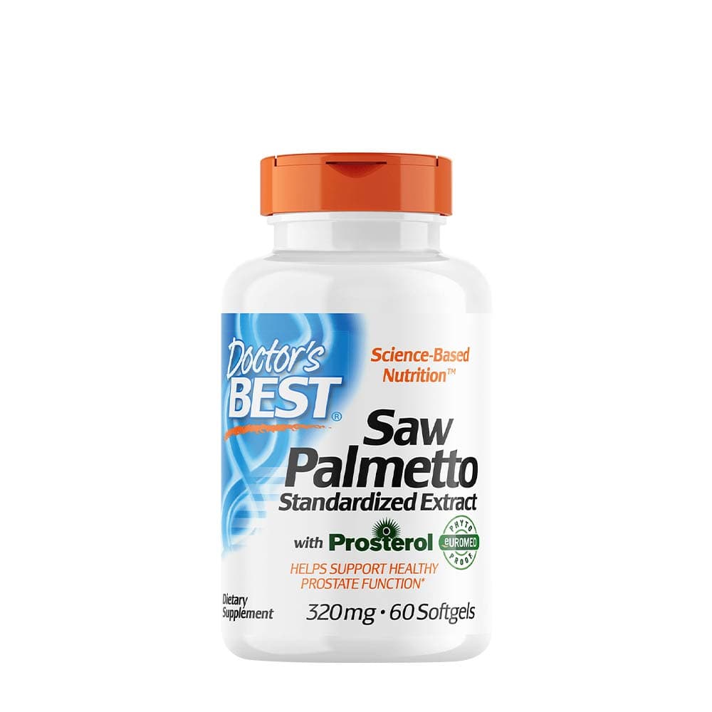 Doctor'S Best - Saw Palmetto Standardized Extract – Doctor's Best förpackning