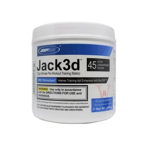 USP Labs Jack3d Advanced 248g Himbeergeschmack – USP Labs packaging