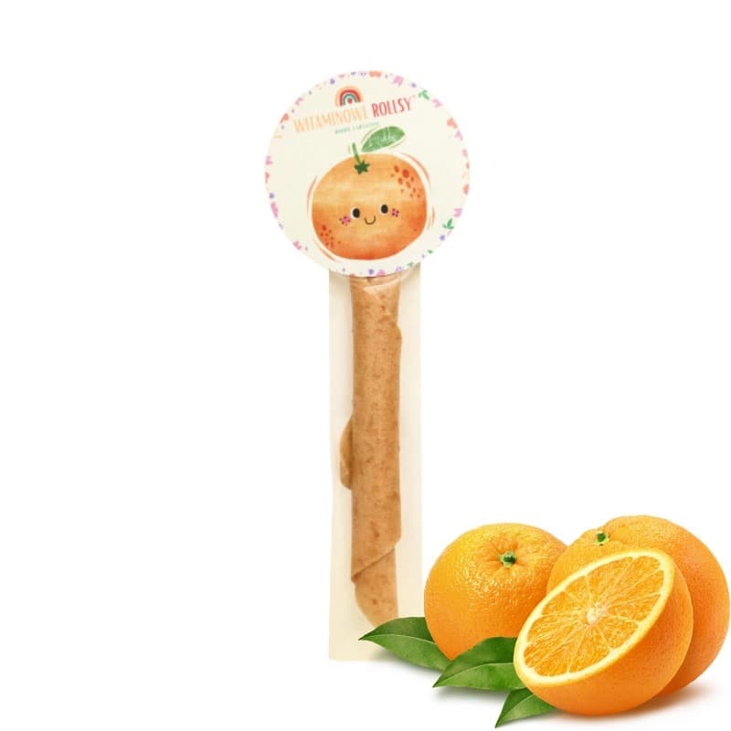 Naturalnie Zdrowi Orange Rolls SOLO 8 g – Naturalnie Zdrowi packaging