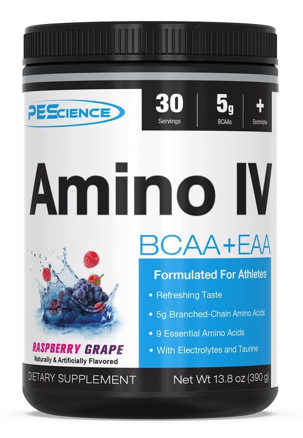 PEScience Amino IV 270 g Powder – PEScience packaging