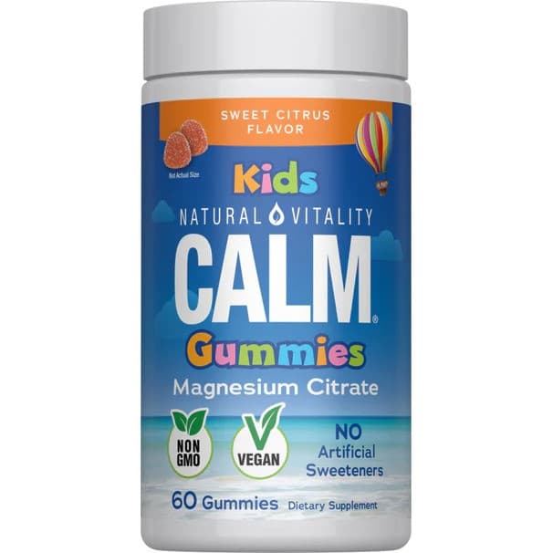 Natural Vitality - Calm Kids Gummies – Natural Vitality packaging