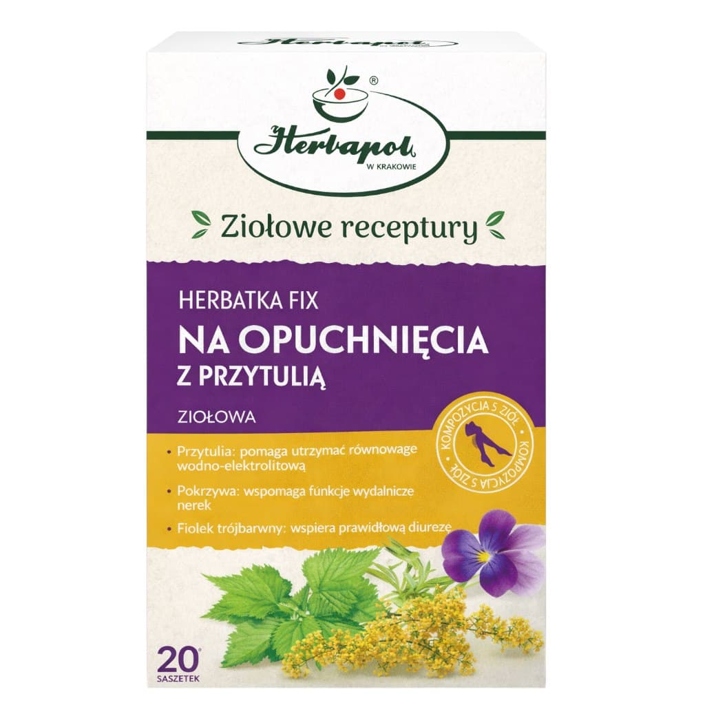 Herbapol Kraków - Swelling Relief Tea With Comfrey - 20 Påsar