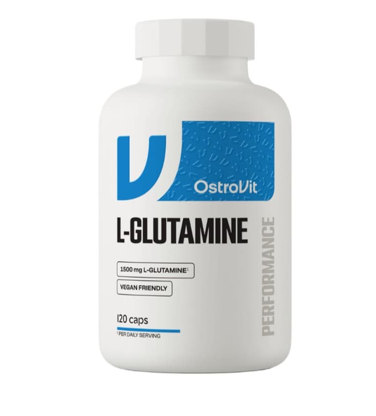OstroVit - L-Glutamine, 1500mg - 120 caps – OstroVit förpackning