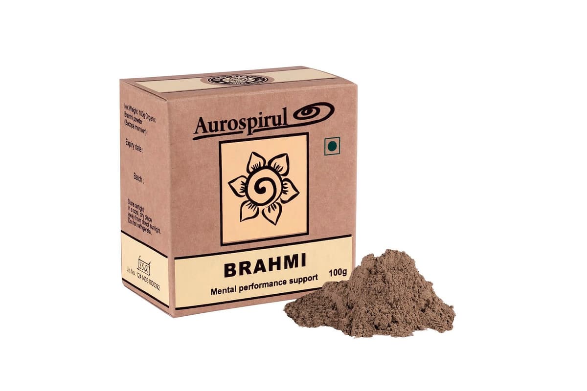 Aurospirul - Brahmi Powder - 100g – Aurospirul förpackning