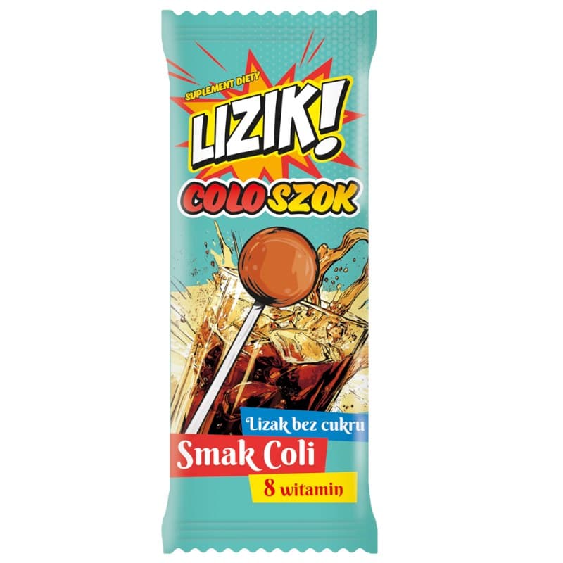 Liziki - Sugar-Free Lollipop – Liziki förpackning