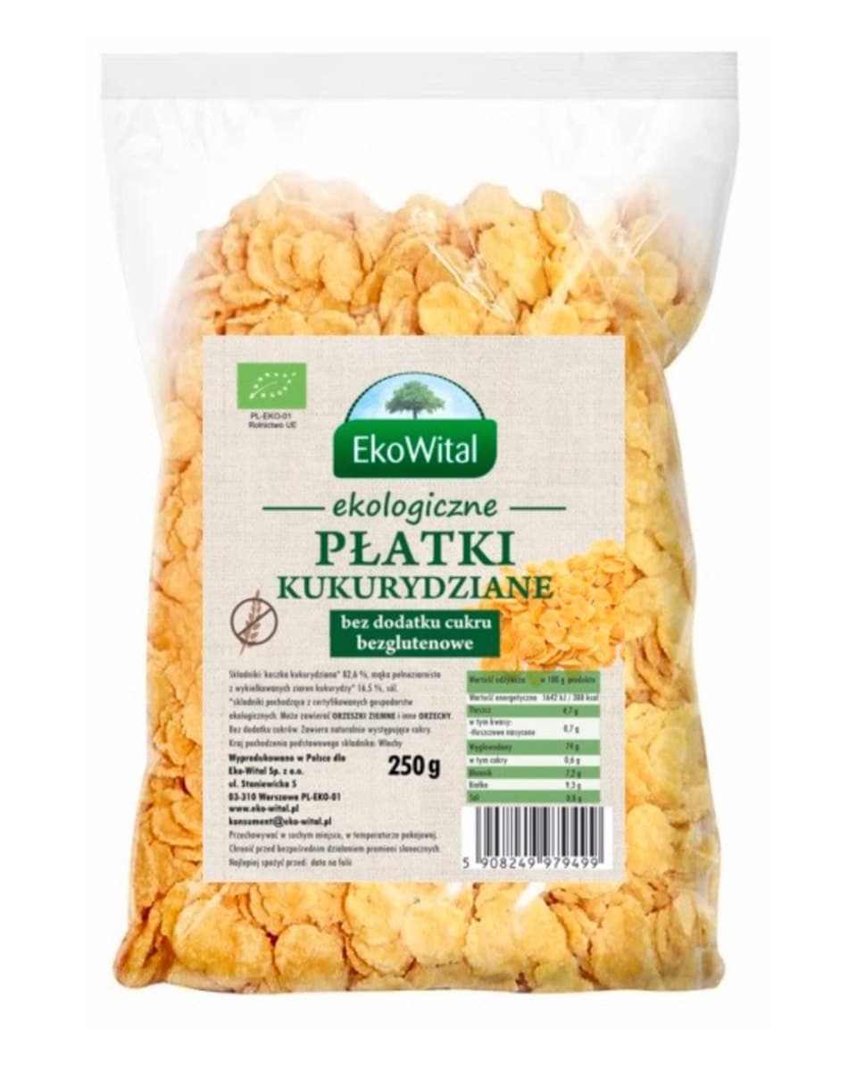 EkoWital - Corn Flakes - Breakfast Cereal