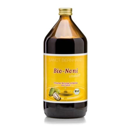 Sanct Bernhard BIO Sok z Noni 1 L – Sanct Bernhardt packaging