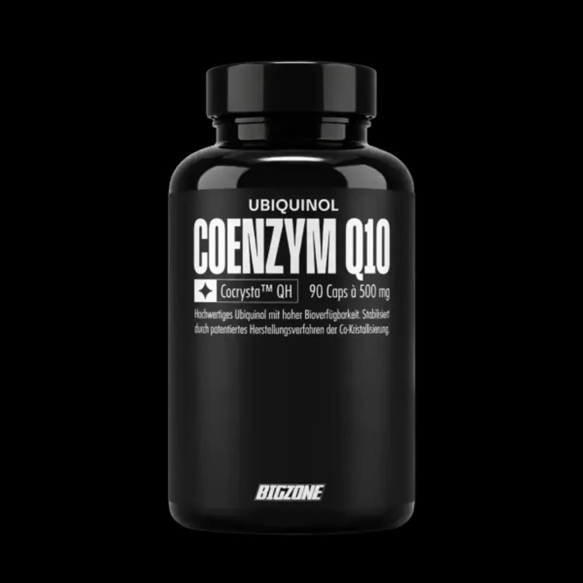 Big Zone - Coenzym Q10 Ubiquinol - 90 Kapseln – Big Zone Verpackung