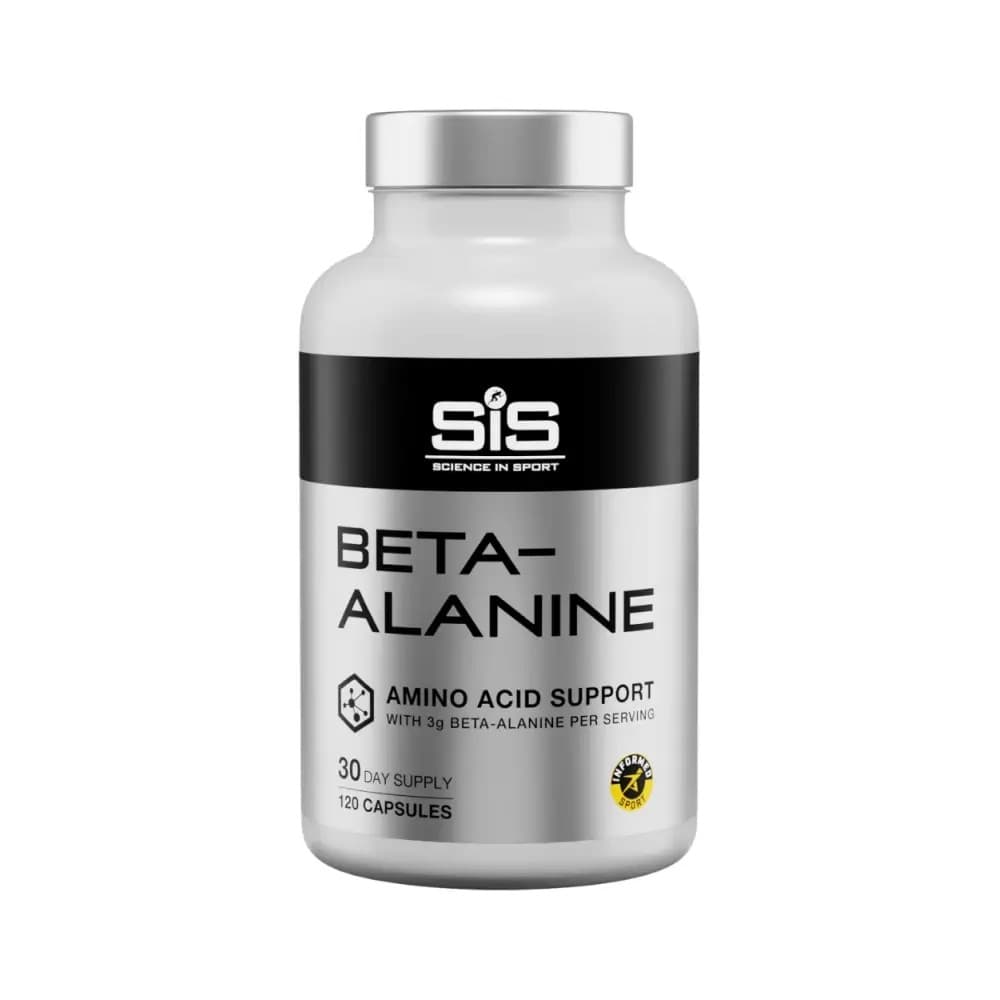 Science In Sport - Beta-Alanine - Unflavoured - 120 capsules (30 day supply) – Science In Sport förpackning