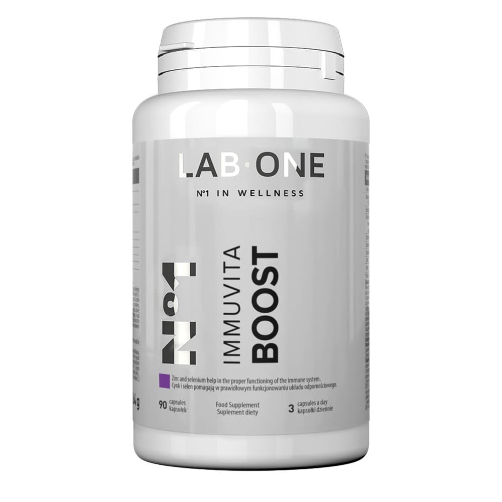 LAB ONE N°1 Immuvita BOOST 90 capsule – LAB ONE packaging