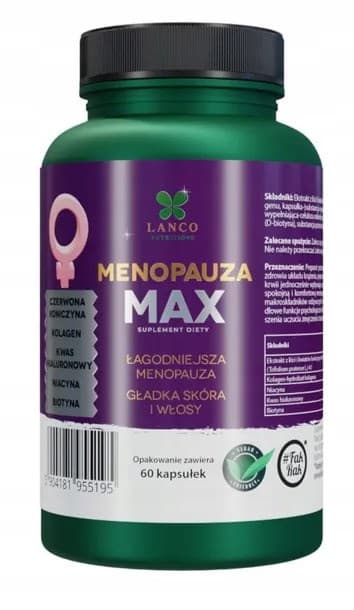 Lanco - Menopauza Max - 60 Caps
