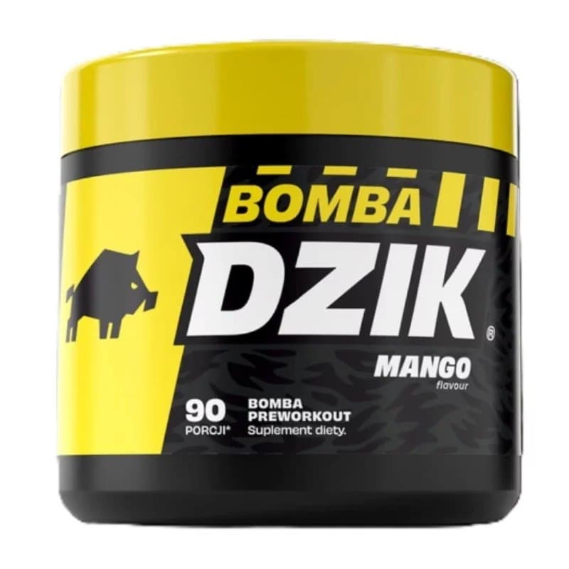 DZIK - Bomba Preworkout - Energia i Skupienie – DZIK opakowanie