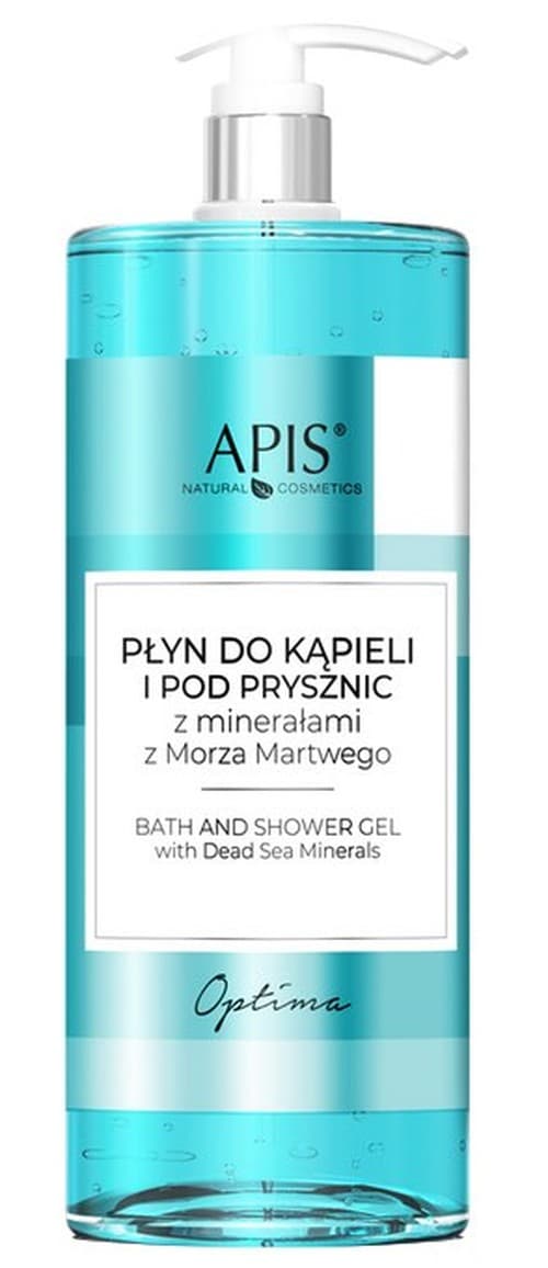 Apis - Bath And Shower Gel With Dead Sea Minerals - 1000ml – Apis förpackning