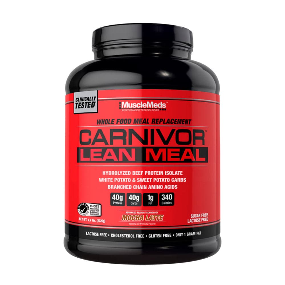 MuscleMeds Carnivor Lean Meal - Mocha Latte - 30 Servings