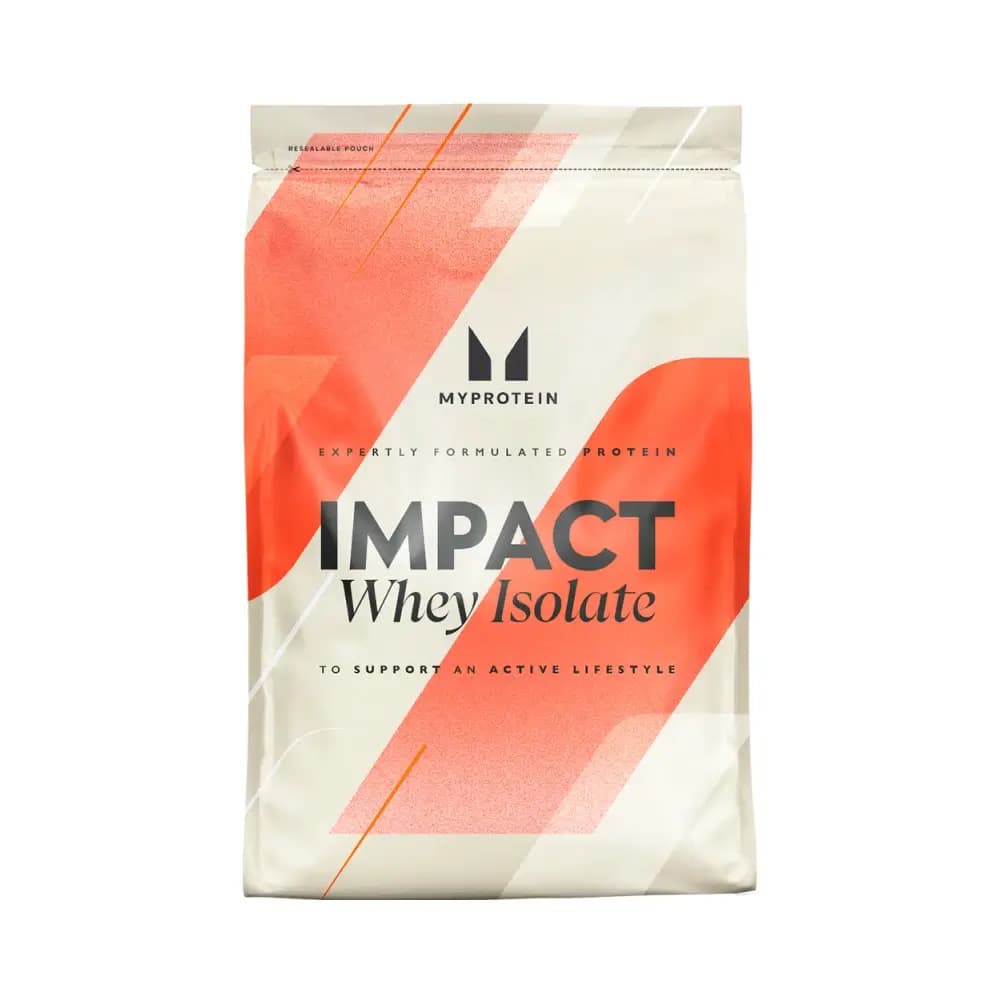 Myprotein Impact Whey Isolate – Myprotein förpackning
