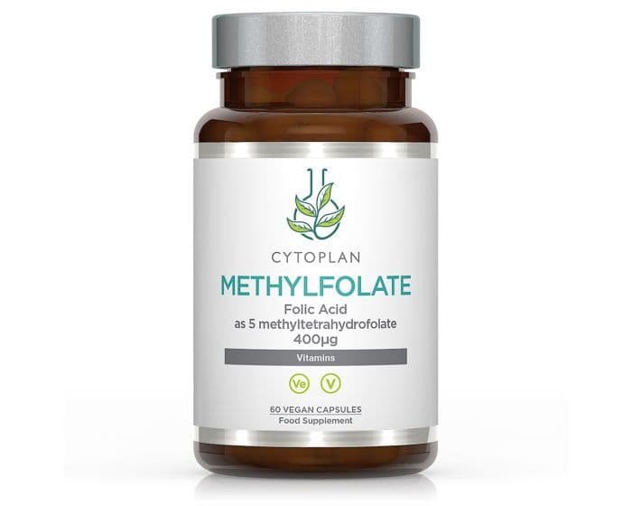 Cytoplan - Methylfolate - 60 Vcaps – Cytoplan förpackning