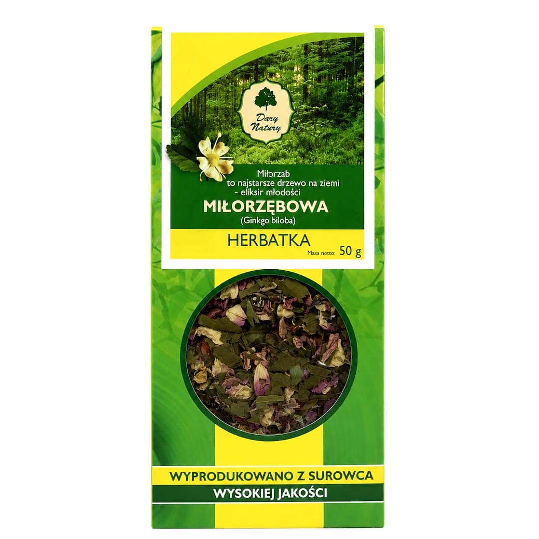Dary Natury - Ginkgo Tea – Dary Natury förpackning