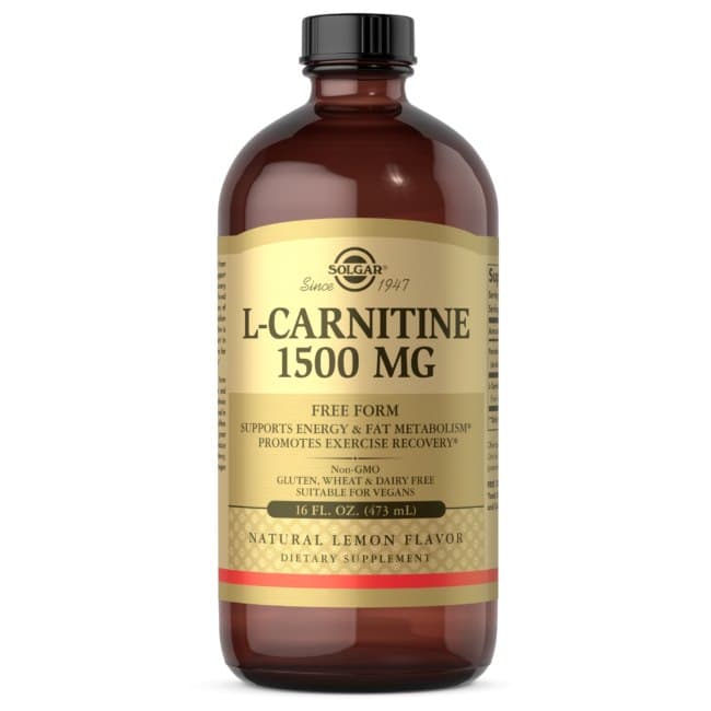 Solgar L-Carnitine 1000 mg Liquid 473 ml – Solgar packaging