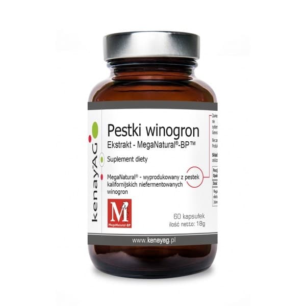 Kenay Grape Seed Extract – Kenay förpackning