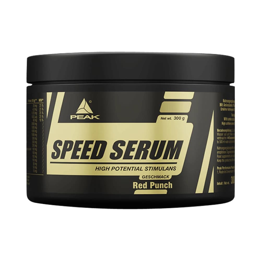 Peak Speed Serum – Peak förpackning