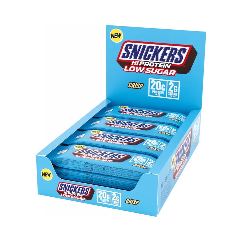 Mars - Snickers Crisp High Protein Low Sugar Bar (12x55g)