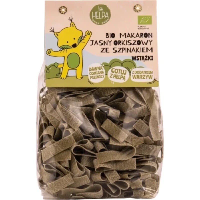 Bartolini - Bio-Dinkelpasta mit Spinatbändern 250g – Bartolini Verpackung