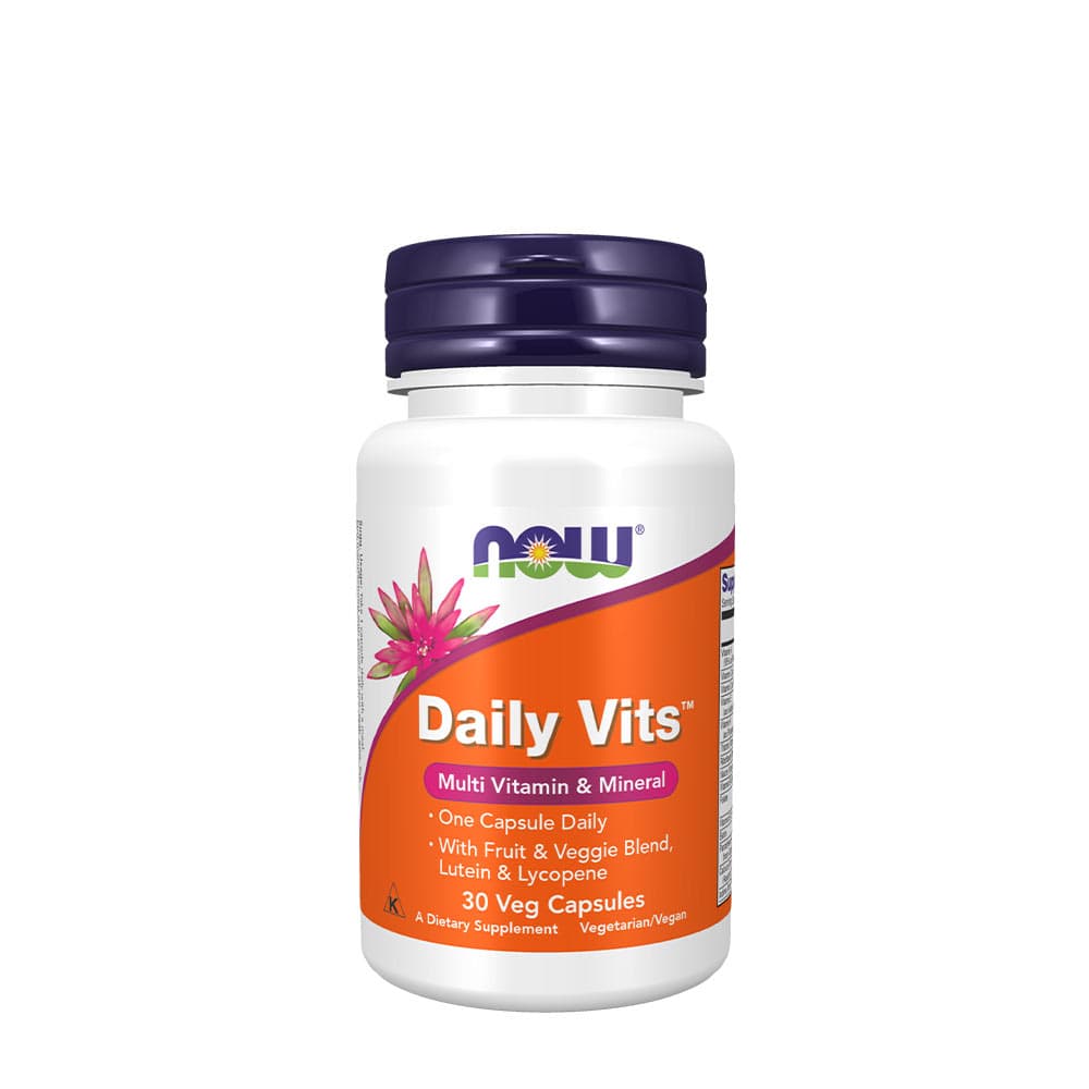 Now Foods - Daily Vitamins - 30 Vcaps – NOW Foods opakowanie
