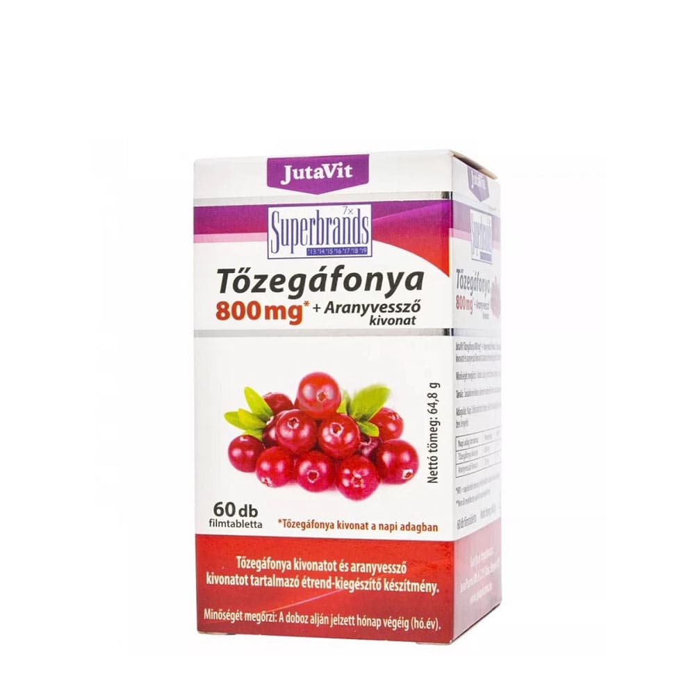 Jutavit - Cranberry 800mg + Estratto di Solidago – Jutavit confezione