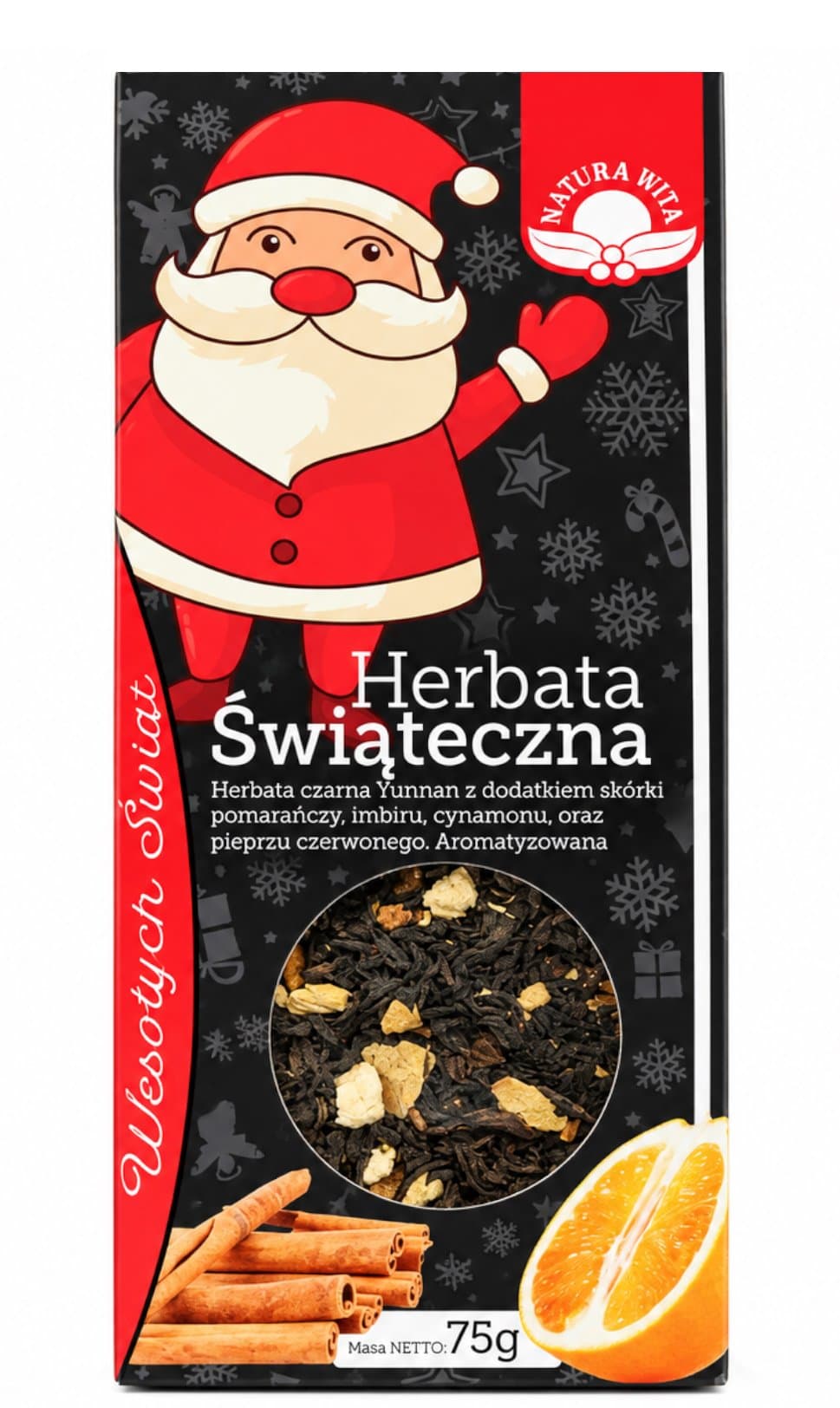 Natura-Wita - Christmas Tea 75g – Natura-Wita packaging