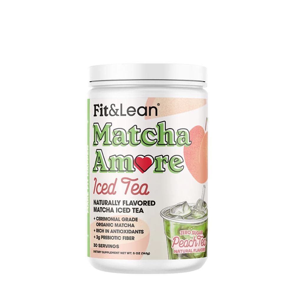 Fit & Lean - Matcha Amore - Matcha Iced Tea – Fit&Lean förpackning