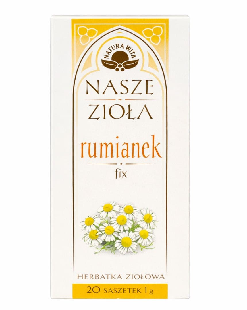 Natura-Wita - Chamomile Tea Sachets 20X1g - 20 Sachets X 1g – Natura-Wita packaging