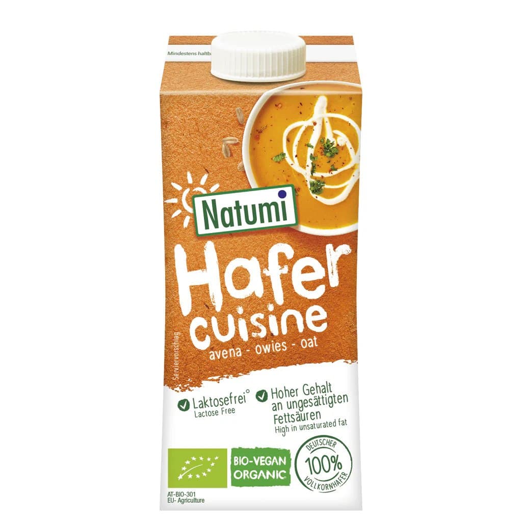Natumi - Hafer Cuisine - 200ml – Natumi förpackning
