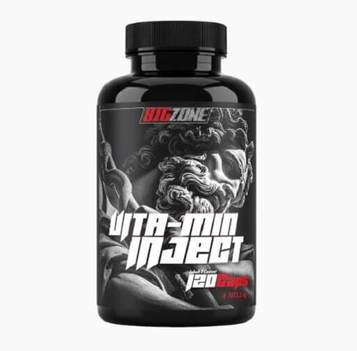 Big Zone - Vita-min Inject - 120 Kapseln – Big Zone Verpackung